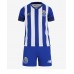 Cheap Porto Home Football Kit Children 2022-23 Short Sleeve (+ pants)